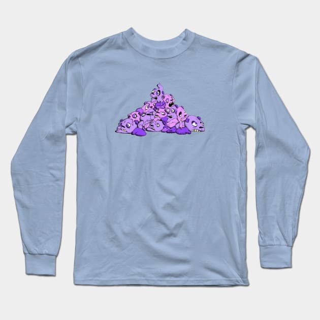 small pile of bears Long Sleeve T-Shirt by Bear Crump